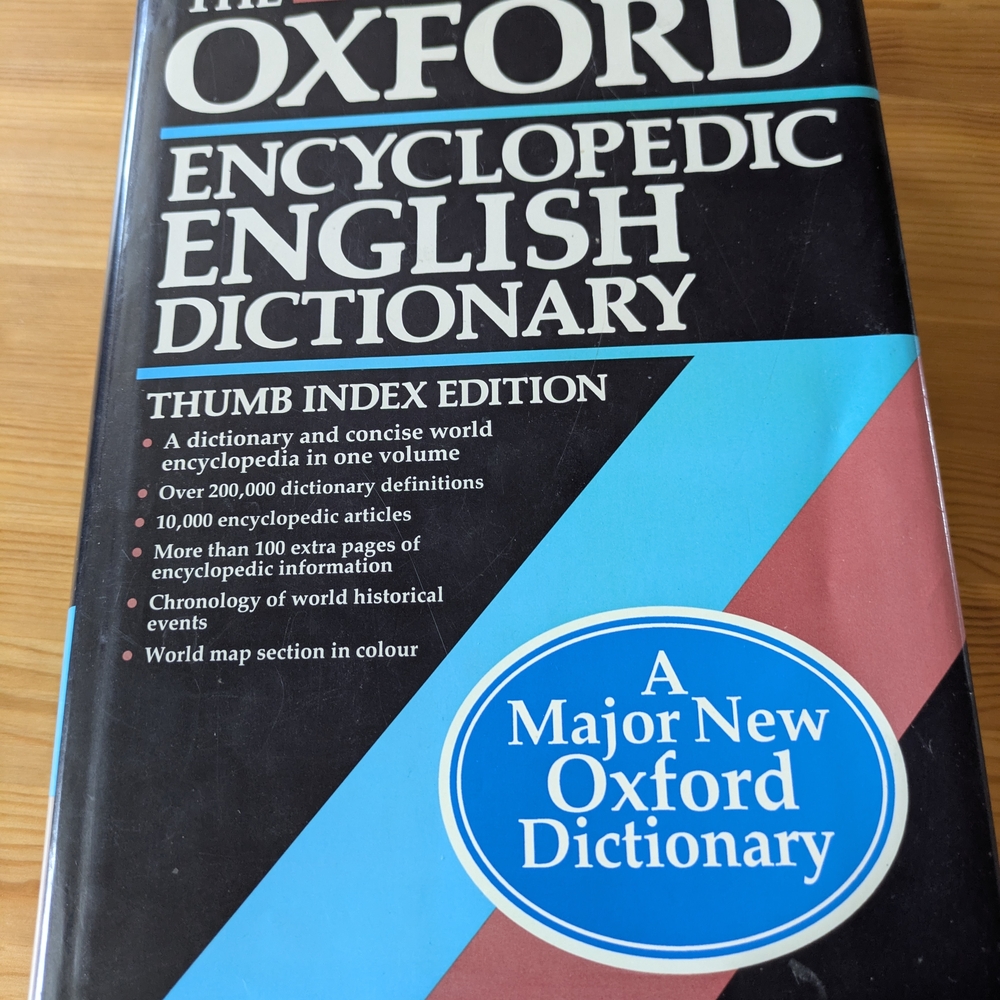 Oxford Encyclopedic English Dictionary